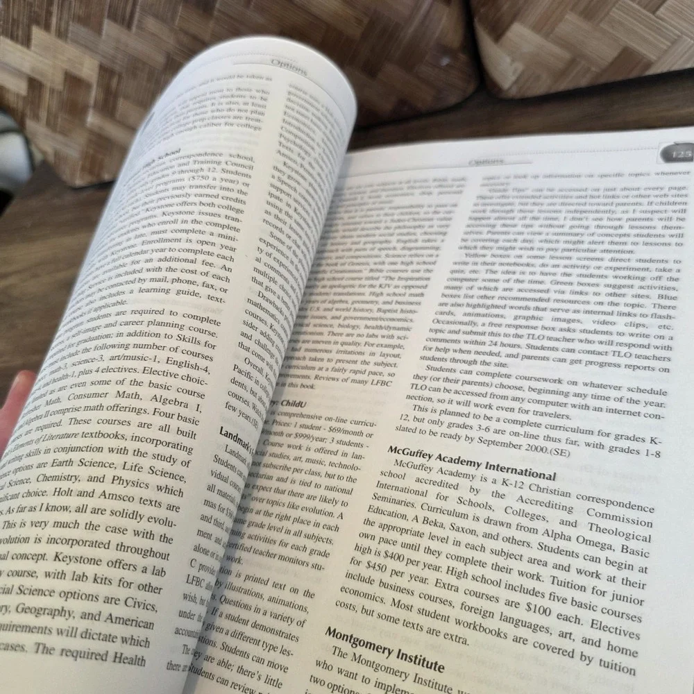 Christian Home Educators' Curriculum Manual: Junior/Senior High by Cathy Duffy